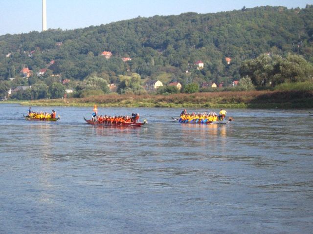 Ein Kopf-an-Kopf Rennen - das gleich zum Beginn