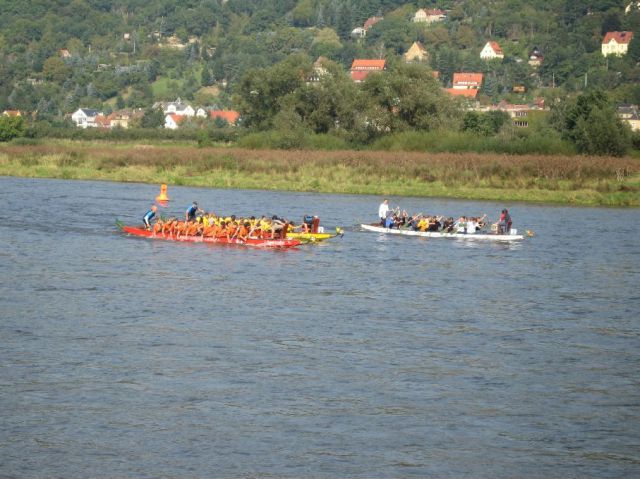 Das zweite Rennen beginnt